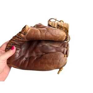 Vintage Wilson Jim Piersall Baseball Glove Mitt #A0440 - Worn In, Leather